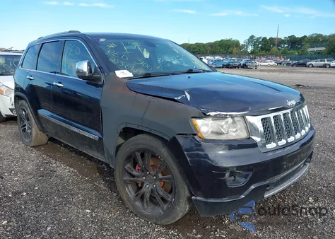 2011 Jeep Grand Cherokee Overland из США, поврежденный, VIN 1J4RR6GT8BC651257